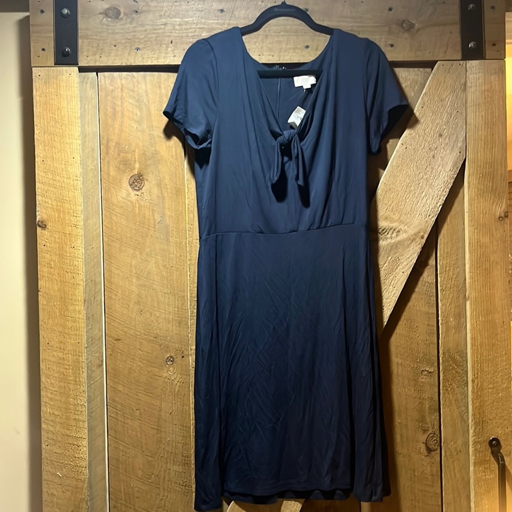 Loft Navy Blue dress